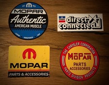 Set 4 adesivi Mopar Old School