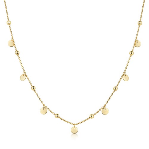 Collana oro placcato - , donna