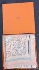 Foulard soie Hermès Paris