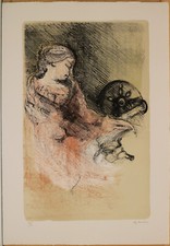 GIUSEPPE AJMONE - LITOGRAFIA