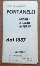 Cartina Di Sanremo Anni 50.