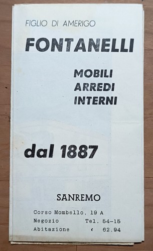Cartina sanremo anni - cartina, 50.