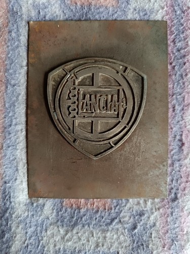 Cliché tipografico stemma - cliché,
