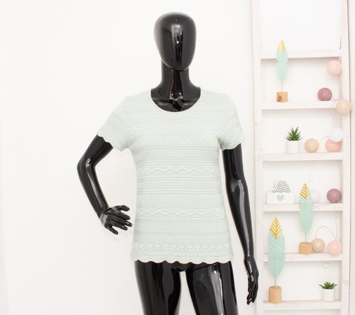 Maglione oleana verde top - oleana,