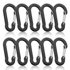 Clyhon 10 Pezzi Moschettoni