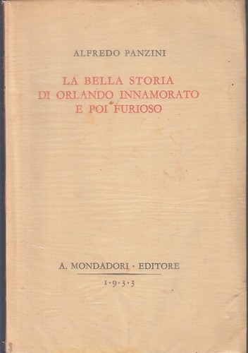 Bella storia di orlando - la,