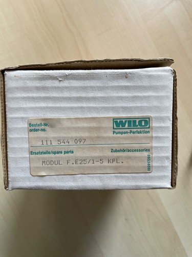 Modulo pompa wilo - pompa,