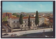 Cartolina Castrovillari Istituto Vittorio Veneto ANIMATA Carrozza Cavallo TA170