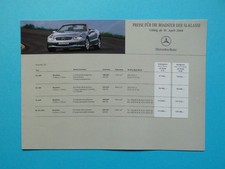 Brochure / Listino prezzi -