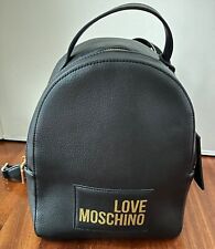 Zaino nero donna Love Moschino mai usato