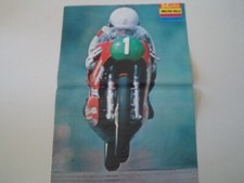 POSTER ANNO 1976 - MOTO HARLEY DAVIDSON 250 GP e WALTER VILLA