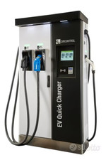 Colonnina di ricarica DC + AC Fast charge station | 100kw(DC)+50kw(DC)+22kW(AC)