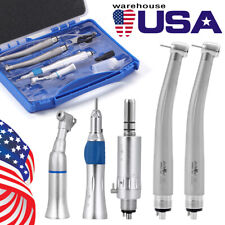 Dental Alta y Baja Velocidad Kit de Pieza de Mano de 4/2 Agujero Set Manipoli 