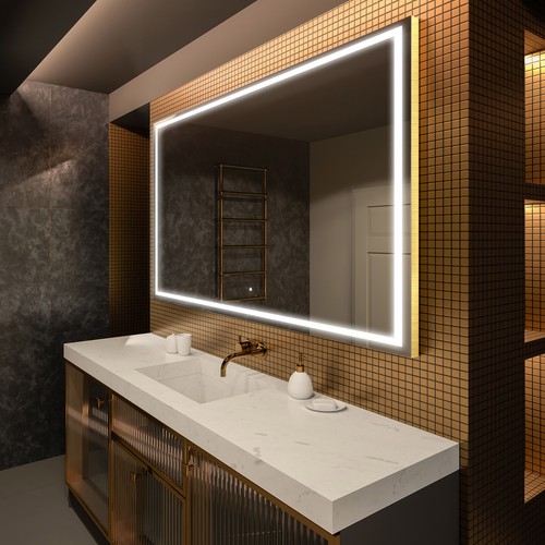 Specchio bagno premium con