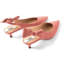 Scarpe Zara in camoscio con