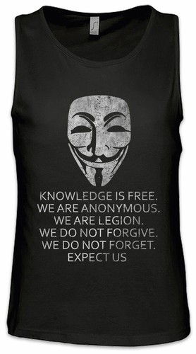 Canotta uomo knowledge free - canotta,