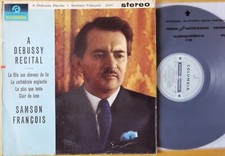 Samson Francois A Debussy Recital LP Columbia SAX 2469 UK B/S Stereo ED1 Rare