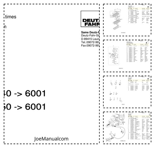 Catalogo ricambi trattori