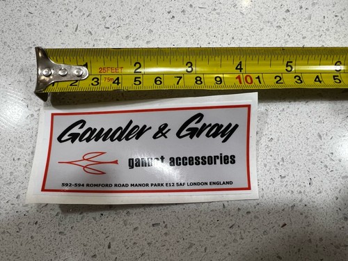 Adesivo decalcomania gander - gander, e