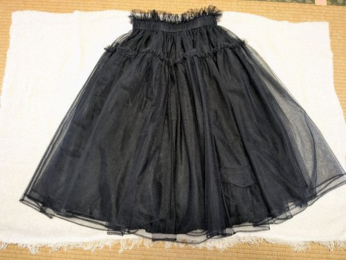 Gonna tulle noir kei - noir,