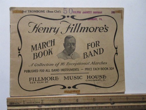 Henry fillmores march - henry, book