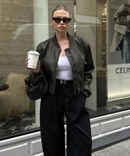 ZARA GIACCA BOMBER OVERSIZE