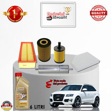 KIT TAGLIANDO FILTRI E OLIO AUDI Q5 2.0 TDI 125KW 170CV DAL 2009