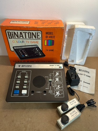 Gioco pong binatone - pong, tv