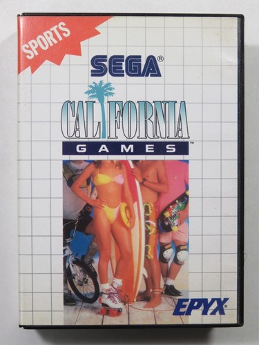 California games sega - games,