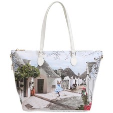 YNot shopping bag borsa a spalla stampa Alice in Trulli YES397S4 Saldi -50