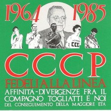 CCCP  - Fedeli Alla Linea - CD - Reissue - 1998