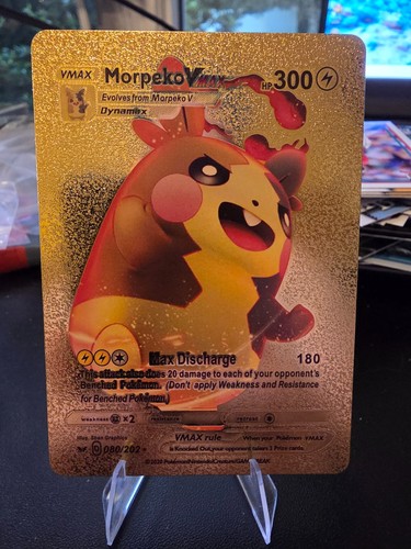 Carta pokemon morpeko - carta,