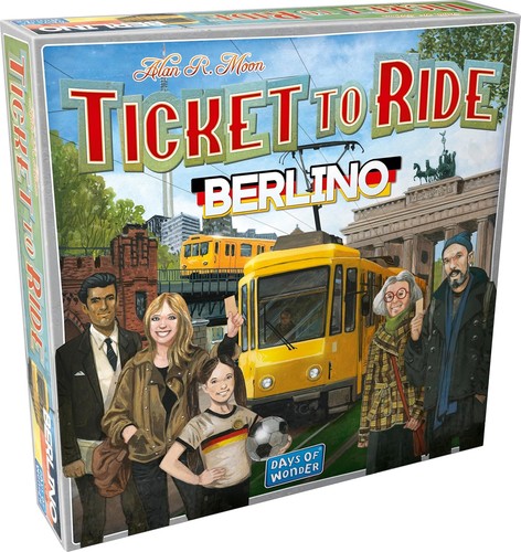 Asmodee ticket ride - ticket, to