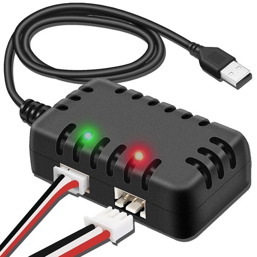 Caricabatterie per batterie - 2x(caricabatterie,