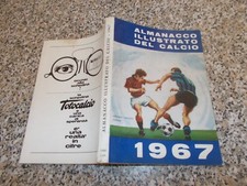 ALMANACCO ILLUSTRATO DEL CALCIO 1967 CARCANO ORIGINALE OTTIMO CALCIATORI
