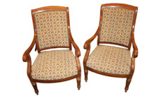 Coppia di poltrone francesi