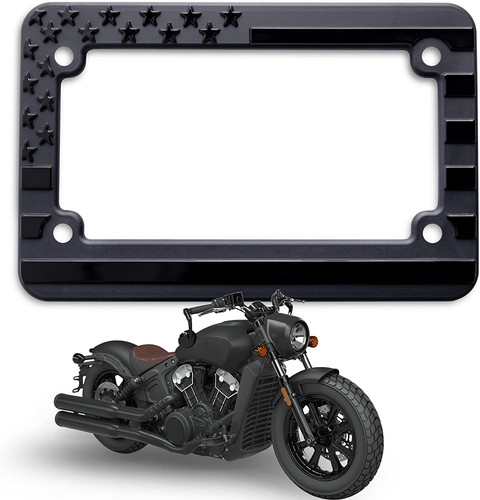 Telaio targa moto bandiera