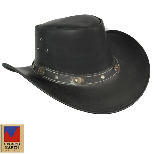 Cappello pelle western - cappello,