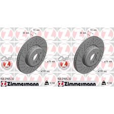 2x ZIMMERMANN Formula F Dischi
