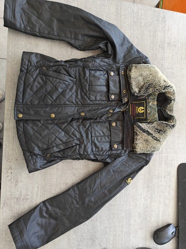 Giacca belstaff vintage nera - vintage,