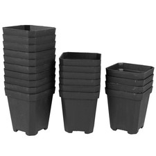  20 Pcs Vaso Plastica Vivaio