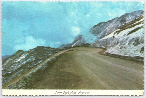 Cartolina epoca pikes peak - d'epoca,