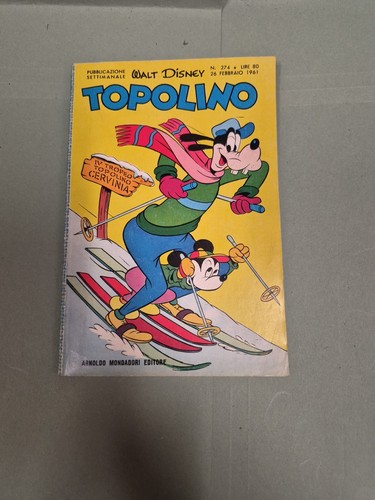 Fumetto topolino 274 del 26 - topolino,