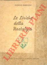 BENECCHI Eugenio -  Le liriche