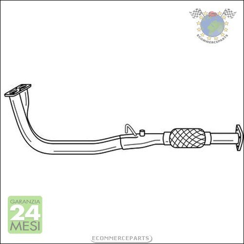 Tubo marmitta collettore - tubo,