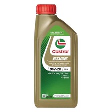 1 Litro Olio Motore Auto CASTROL 0W20 C5 EDGE PROFESSIONAL LL IV FE - (15F6D4)