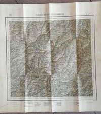 Vergato  Mappa I.G. Militare