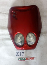 Carena scudo anteriore faro Yamaha Neos 50 Mbk Ovetto 50 colore rosso