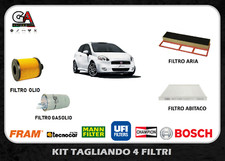 KIT 4 FILTRI TAGLIANDO FIAT