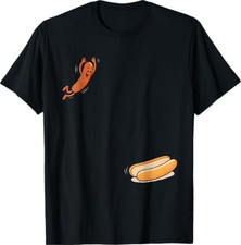 Maglietta divertente hot dog